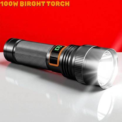 Nilesawar X27 Heavy Duty Torch – Powerful, Shockproof, Waterproof Flashlight Torch