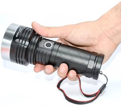 MHAX High Power Searchlight Built-in Rechargeable High Brightness Flashlight Torch
