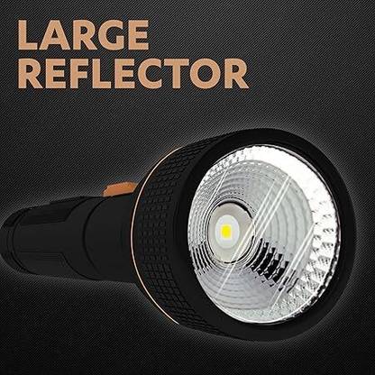 Duracell Bright LED Torch Ultra-Light & Carry Design ! Everyday Use ! 3 Batteries Free Torch