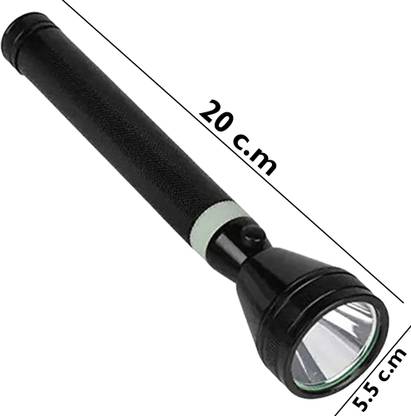 LED FLASHLIGHT Powerful Metal Body 3Modes LED Torch Light Ultra Bright Focus Camping Torch