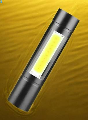 BAYEEN V81 (ZOOMABLE METAL LED TORCH)3 Modes Flashlight, Super Bright Torch