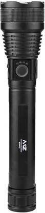 MZ M982 (ZOOMABLE METAL LED TORCH)5 Modes Flashlight, Super Bright 200 W LED Light Torch