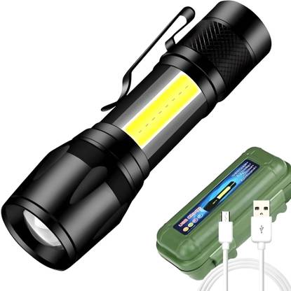 UGPro Rechargeable Mini LED Pocket Flashlight, 3 Modes Adjustable Torch