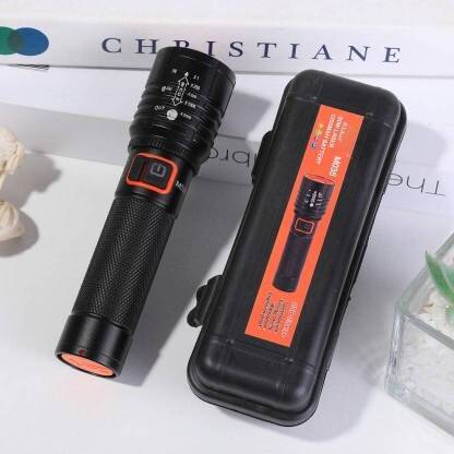 BloomiFy Super Bright LED Keychain COB Light with 6 Lighting Modes 8 hrs Torch Emergency Light