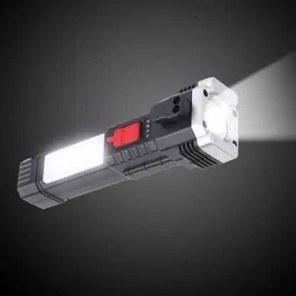 NKPR 4Modes LED Torch+Power Bank 174 12 hrs Torch Emergency Light
