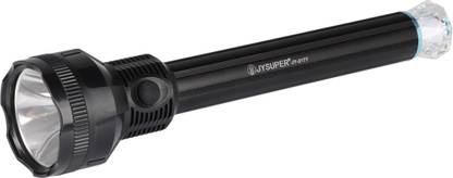 JY SUPER 2177 (RECHARGEABLE LED TORCH) 2400mAh Battery, Laser LED Flashlight Torch