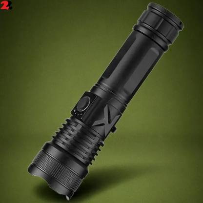 Khatusha X29 M983 (ZOOMABLE METAL LED TORCH)5 Modes Flashlight, Super Bright Torch