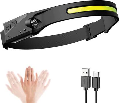 TFG Led Induction Riding Headlamp Flashlight Torch
