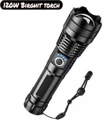 3BAAN X557 Ultra Bright Powerful Torch – Portable LED Torch with Long Battery Life Torch