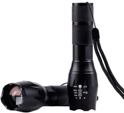 UNZAG Rechargeable UPGRADE XML T6 LED Chip Dual Power Rechargeable and AAA Battery Torch