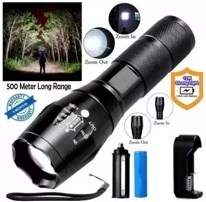 DMCEF DMCEF650 New 5 Mode LED Torch with Super Bright Technology Torch