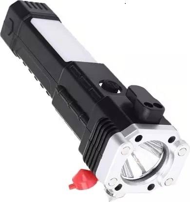 NKL 4Modes LED Torch+Hammer+Power Bank 1190 12 hrs Torch Emergency Light