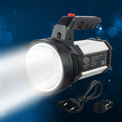 Waken Bright Beam LED Laser 1Km Range 6000mAh Rechargeable Torch Search Light Torch