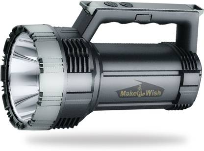 Make Ur Wish Long Range Emergency Search Torch Light 9000mAh Lithium Battery WIth PowerFull Backup Torch
