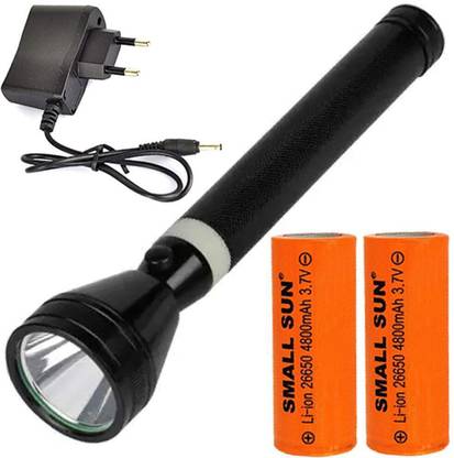 QTX NEW RECHARGABLE 2 BATTERY TORCH Torch