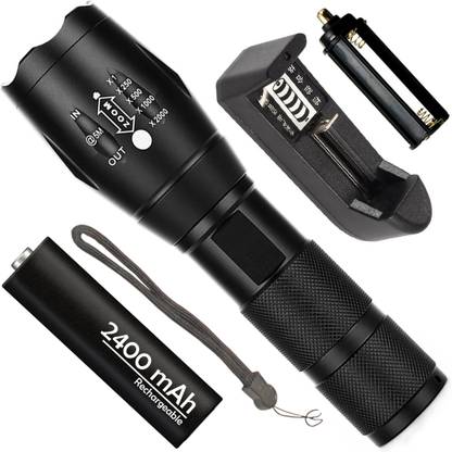 DFG NC 5Mode 500 Meter Range Waterproof LED Outdoor Lamp Search Light 10W Flashlight Torch