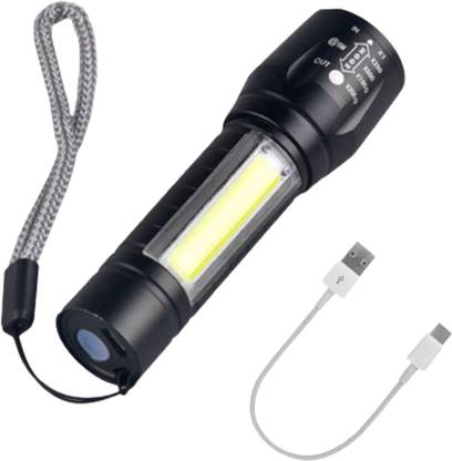 SMALL-SUN Rechargeable 3 Modes Mini Pocket Size Waterproof Flash Light Torch