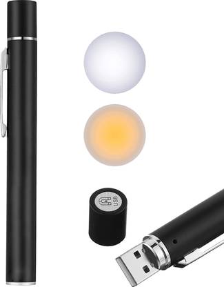 NEXT GEEK ctors, Nurses Dual Light Yellow White Light Beam Pen Light for Checking Torch