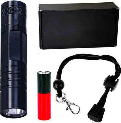 BRTION Round Moon Shaped Light Aluminium Alloy Torch with Convex CREE Led Torch Torch