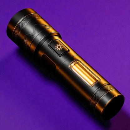 Shamsa A101 LED Rechargeable Torch Light – High Power & Waterproof Flashlight Torch