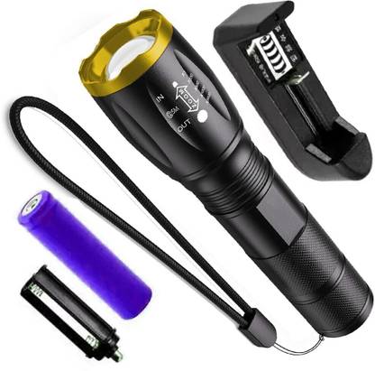 SMALL-SUN UV Small Sun Powerful Rechargeable 5 Mode Torch Portable Waterproof Torch