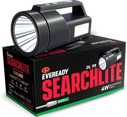 EVEREADY SEARCHLITE TYPE-C RECHARGEABLE FLASHLIGHT DL95 Torch