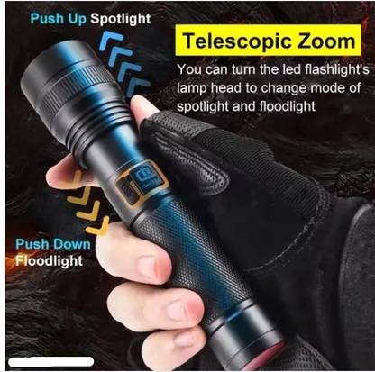 FAVOURABLE M 035 ZOOMABLE METAL5 Modes FlashlightSuper Bright Cree T6 LED Light Torch Torch
