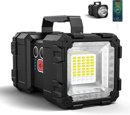 DOCOSS 2 in 1 Torch Light High Power Long Distance(L2 led + 45 SMD)(Small)Rechargeable Torch
