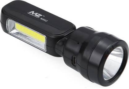 MZ M902 DODO (RECHARGEABLE LED TORCH) 25W LED, 15W COB Torch