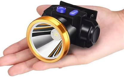 JK Sales Long-Lasting Waterproof High-Power Lithium Battery Headlamp 2000mAh Torch