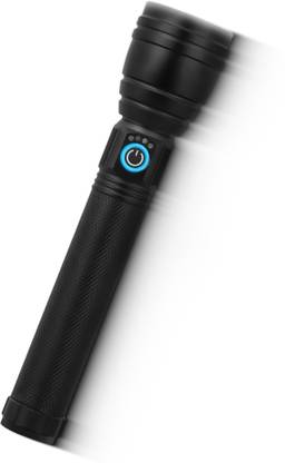 IMPEX LUMIN X2 Rechargeable LED Flashlight | Aircraft Aluminium | Long Range Beam Torch