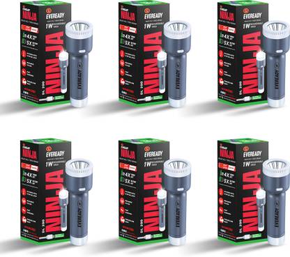 EVEREADY DL 200 NINJA PACK OF 6 Torch