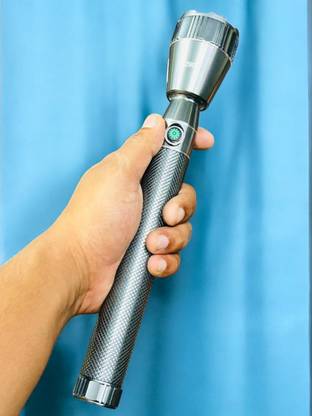 Stybits H177 (ZOOMABLE METAL LED TORCH)5 Modes Flashlight, Super Bright Torch