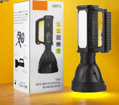Ziddjeet A346 M972(RECHARGEABLE LED SEARCH LIGHT) 200W LED 6500mAh Battery 24H Working Torch