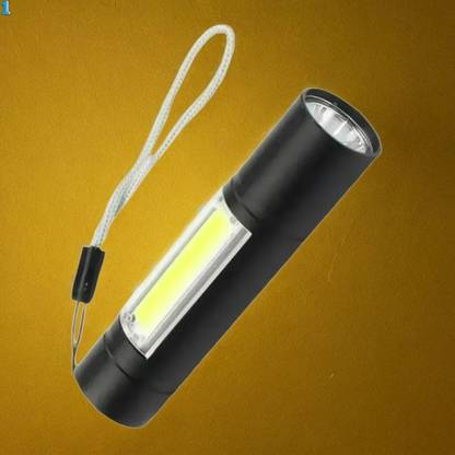 Stybits V78 (ZOOMABLE METAL LED TORCH)3 Modes Flashlight, Super Bright Torch