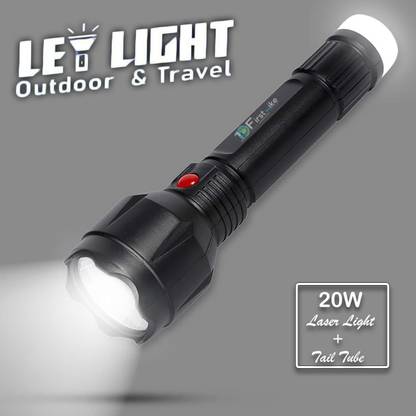 FIRSTLIKE High Power Long Distance For Home,Search Light with 2 Modes Torch