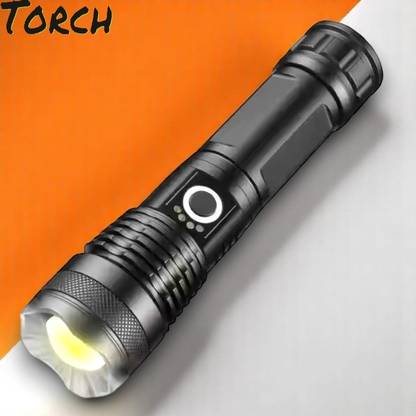 Stybits H177 (ZOOMABLE METAL LED TORCH)5 Modes Flashlight, Super Bright Torch