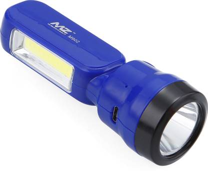 MZ M902 (RECHARGEABLE LED TORCH) 15W COB, 500mAh Battery Torch