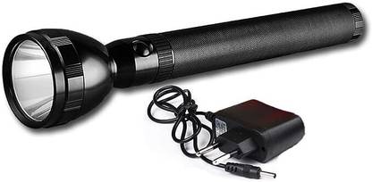 Red-sunset Rechargeable Industrial Security Purpose Metal Torch High Power Flashlight Torch