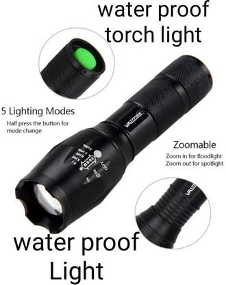 Red-sunset modes Flashlight LED T6 with Super Bright Cree t6 light with Rechargeable Torch