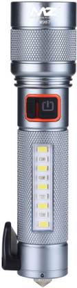 MZ M987 CAR EMERGENCY LIGHT 5 Modes with Hammer and Seatbelt cutter Zoomable Torch
