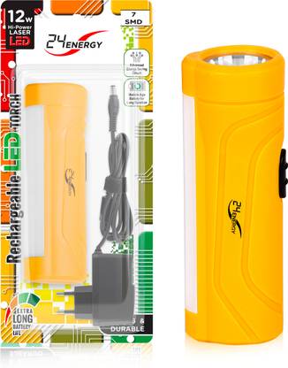 24 ENERGY Recgargeable Torch Light Torch
