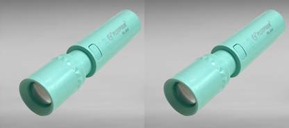 PLSUPREME mini pocket rechargeable torch light with 3 different modes|LED Torch light Torch