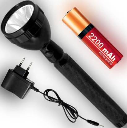 MHAX Rechargeable_Metal High Power Flashlight Torch for_Camping Hiking Outdoor Torch