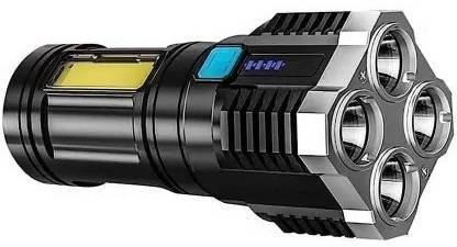 NKL High quality Super Bright LED Flashlight 4 Lighting Torch High Lumens 135 12 hrs Torch Emergency Light