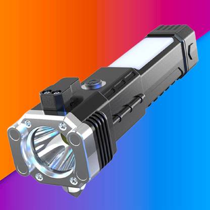 Small Sun Portable & Rechargeable Long Distance Beam Range with Power Bank Torch Torch