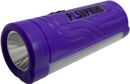 PLSUPREME GL-700 Rechargeable Torch Light|LED Torch Flashlight Torch