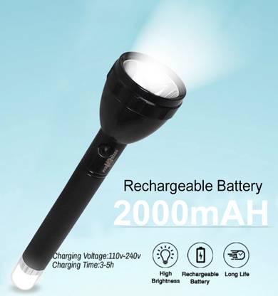 BRIGHT LIGHT ONLITE L-700x long press for blinker, 4 modes function, 1000 mtr long range for outdoor, home, Travel Torch