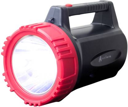 Smuf 2 KM Range, 9000 mAh 4 Volt Battery With Blinker 15 Hours Battery Backup Torch