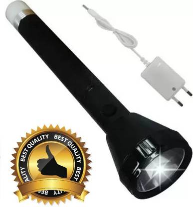 OT SUPER 1 Km Lithium Long Range Led Light & Dual Battery Torch